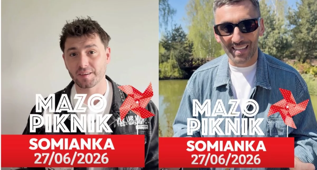  Bednarek zaśpiewa, Maserak porwie do tańca. Mazopiknik w Somiance już wkrótce