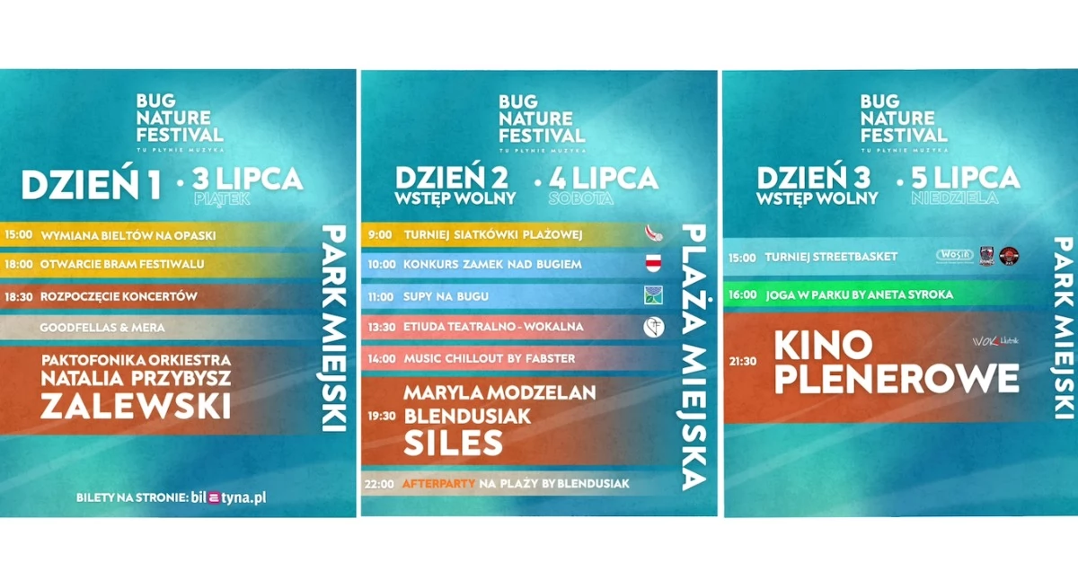 Bug Nature Festival startuje. Organizatorzy pokazali pełny harmonogram