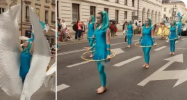 Barwna Parada Syrenki z udziałem Sylaby