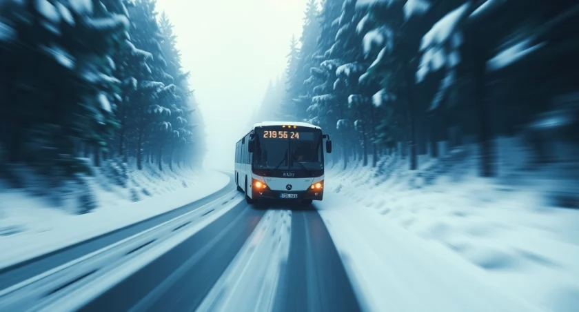 Bezpieczne Podróże na Ferie 2025: Punkty Kontroli Autobusów KGP