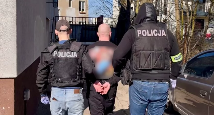 Bydgoszcz: Zatrzymanie 32-latka z Wyżyn. Narkotyki warte pół miliona złotych