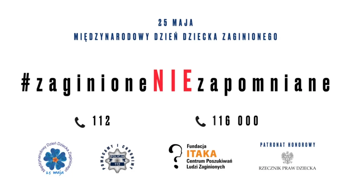 Kiedy dziecko nie wraca – Bydgoszcz włącza się w ogólnopolski apel pamięci. #zaginioneNIEzapomniane