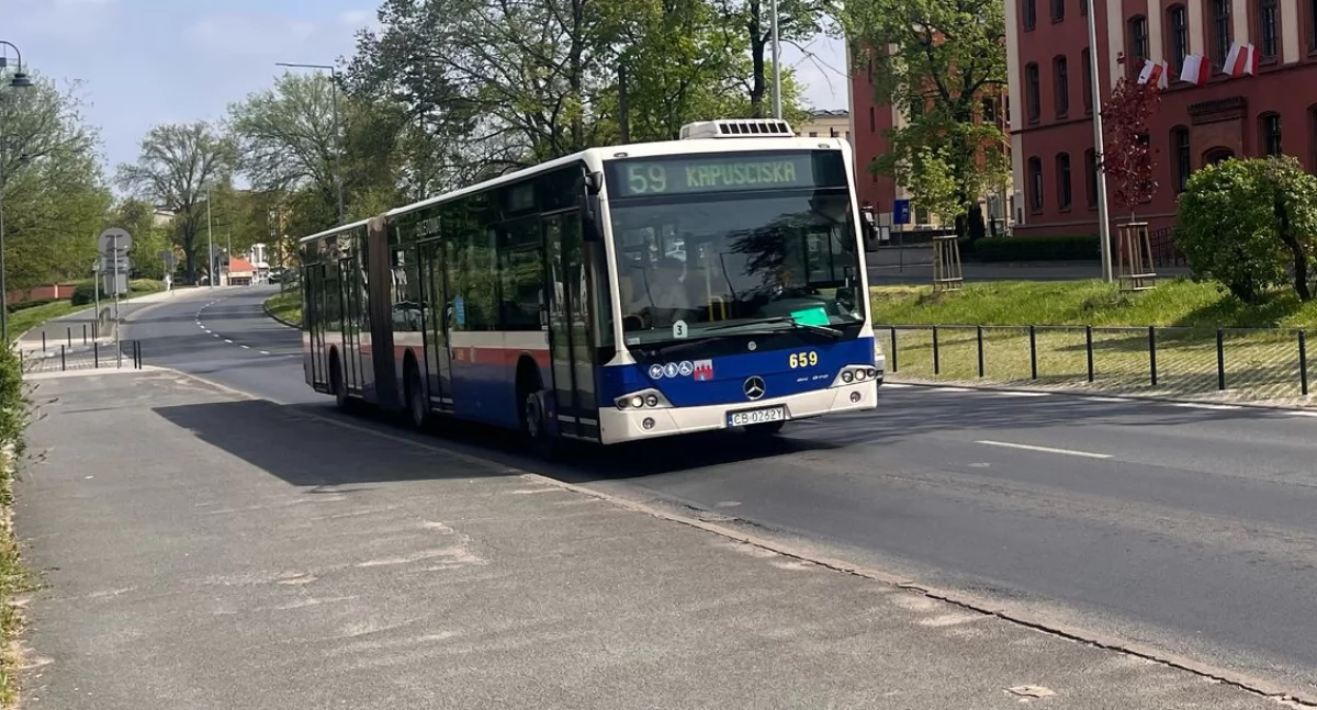 Letnia ofensywa komunikacyjna w Bydgoszczy – zielone kierunki na pierwszym planie