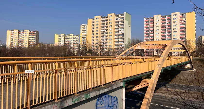Legenda z Wyżyn idzie do remontu. Kładka nad Alejami Jana Pawła II zmieni się nie do poznania