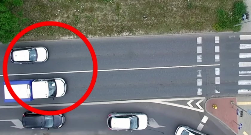 Na Wojska Polskiego znów posypały się mandaty. Dron nie ma litości