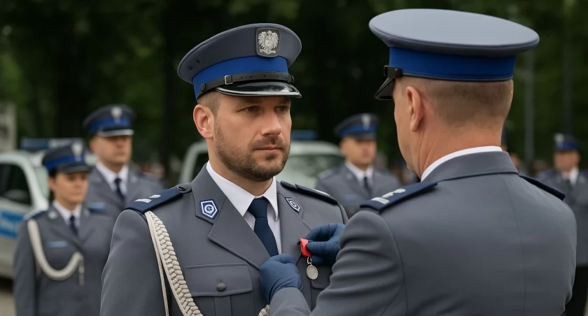 Święto Policji 2025 w Kujawsko-Pomorskiem. Skuteczność slużb rośnie, liczby zaskakują