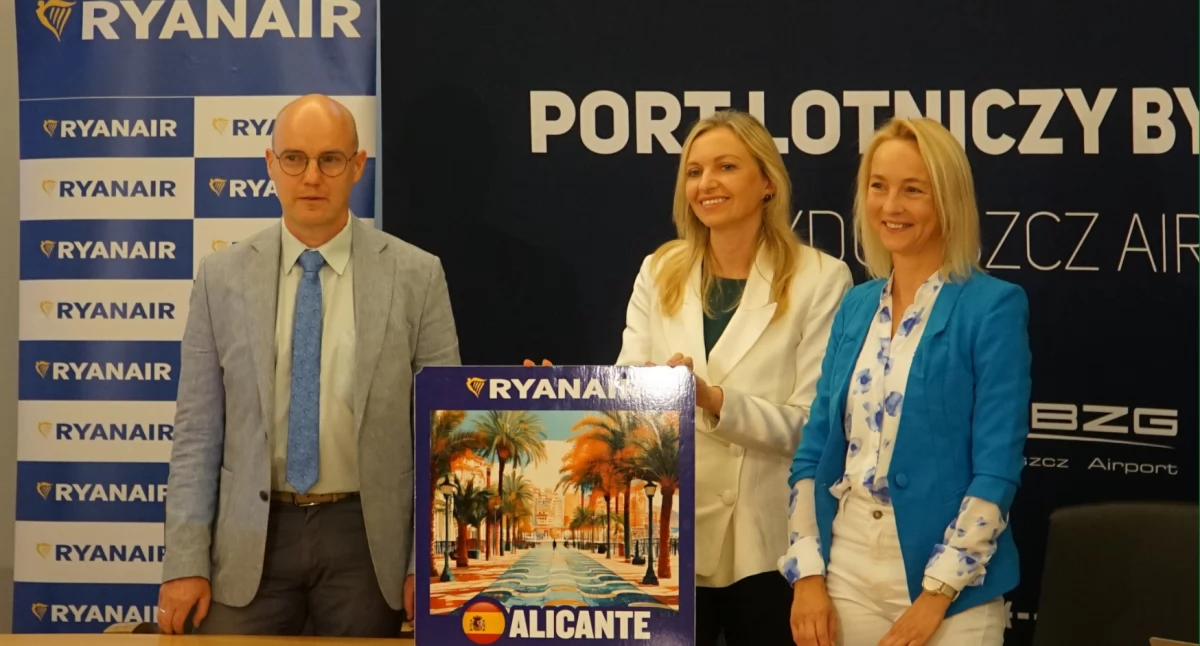 Ryanair odsłania kierunki – zimowe loty z Bydgoszczy zaskakują nowością na południu Europy