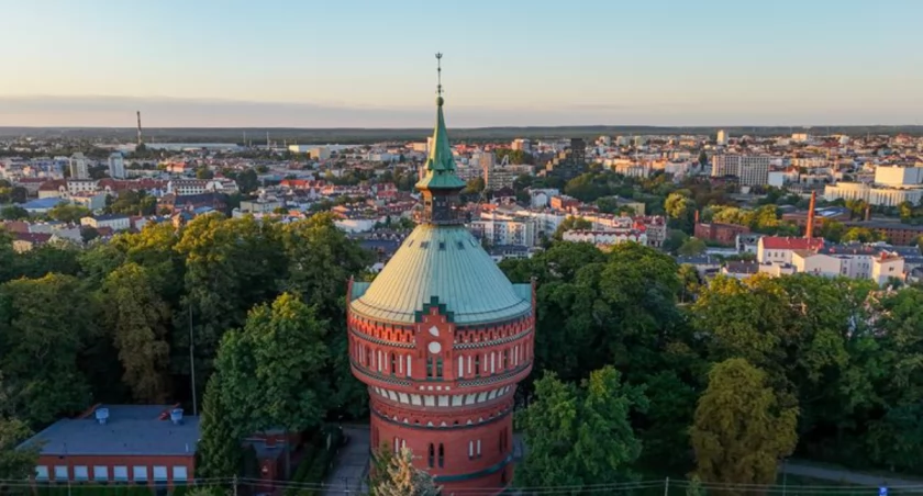 Nowa kamera na Wieży Ciśnień: panorama Bydgoszczy z Szwederowa i taras na 38 m