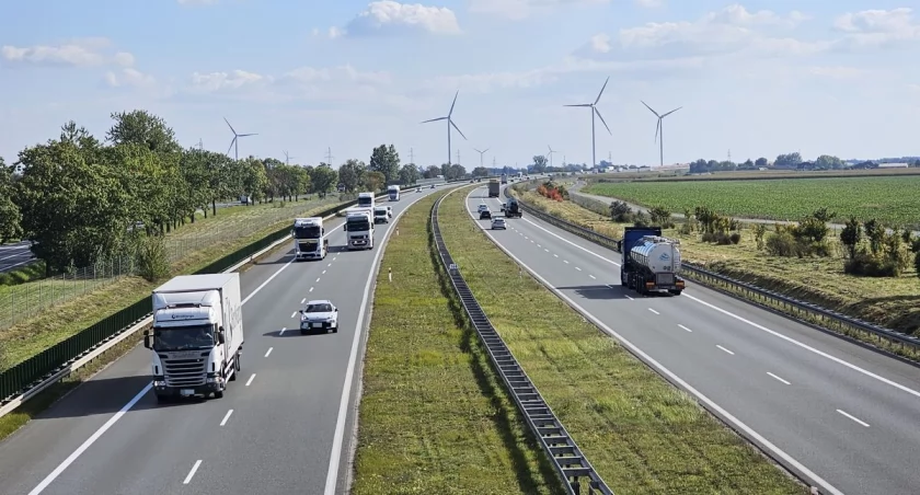 A1 pod lupą: „Wyścig słoni” przerwany, mandaty po 1000 zł