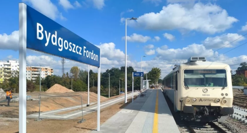 Fordon ma nowy peron. Pociągi wróciły na linię 209