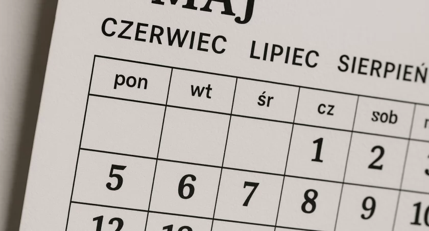 Dni wolne 2026: 10 dni w tygodniu pracy i 2 do odebrania