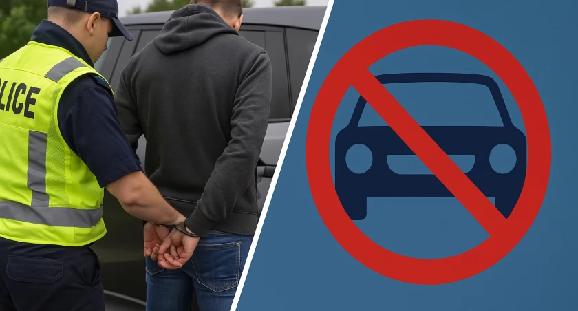 Cztery zakazy na koncie. Kontrola na Portowej w Grudziądzu, wyrok dzień później