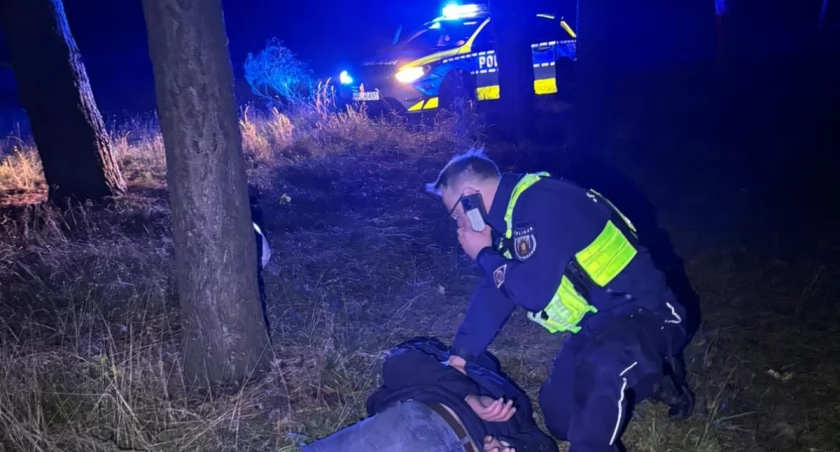 Grudziądz: pościg za motocyklistą bez uprawnień. 0,23 promila i dozór