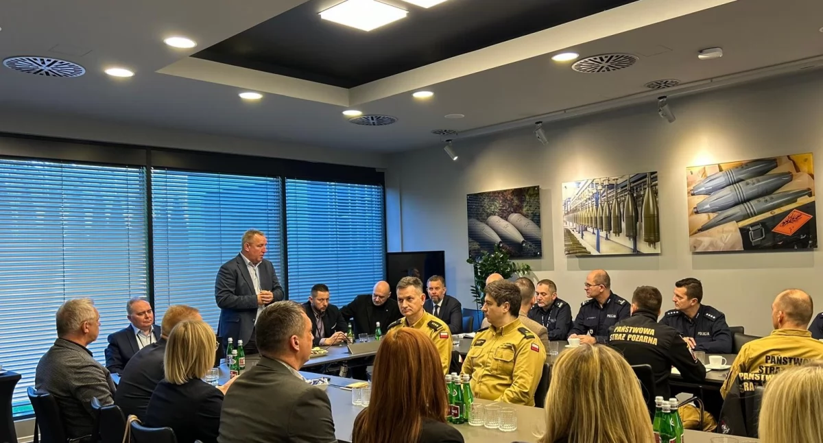 Nitro-Chem i służby. Wspólne rozmowy o bezpieczeństwie w Bydgoszczy