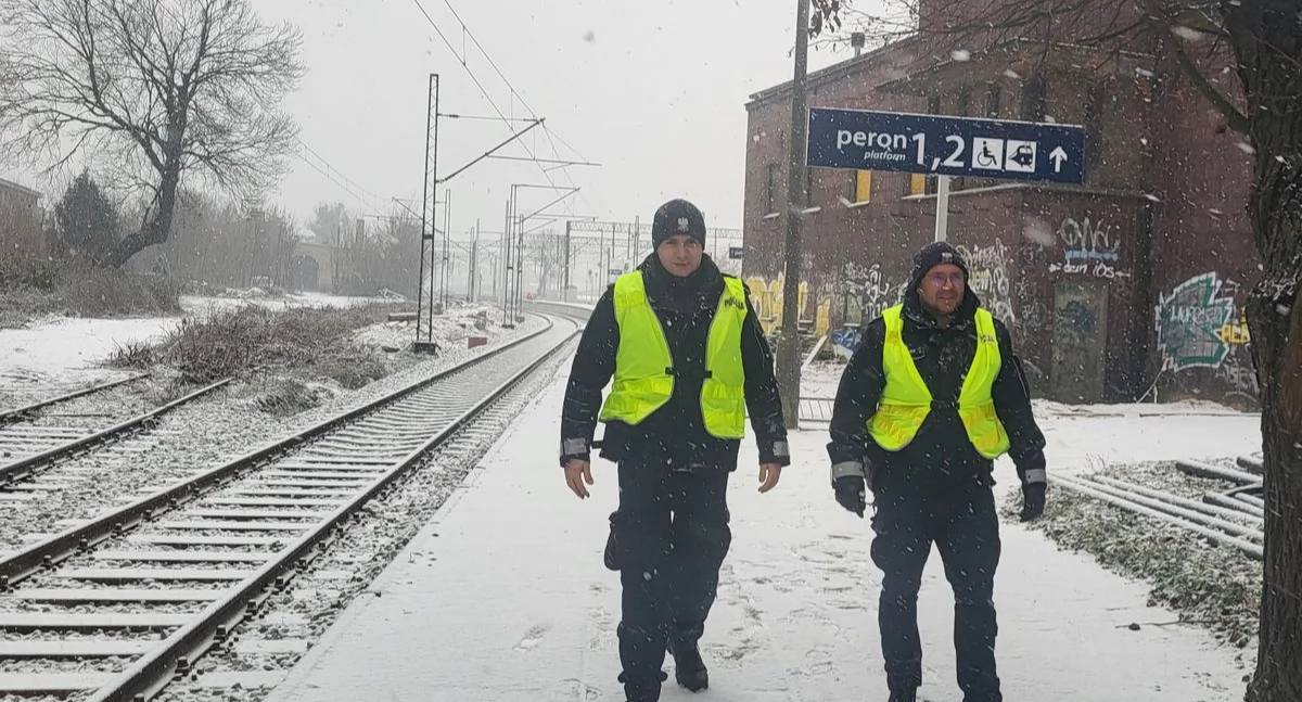 Operacja „TOR” w powiecie aleksandrowskim. Patrole na torach