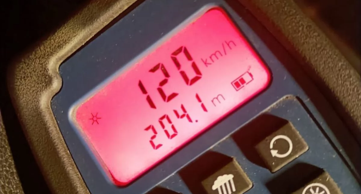 120 km/h przy 40. 29-latek z Ciechocinka bez prawa jazdy