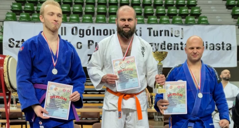 Złoto i brąz bydgoskiego policjanta. Aspirant Tomasz Grechuta