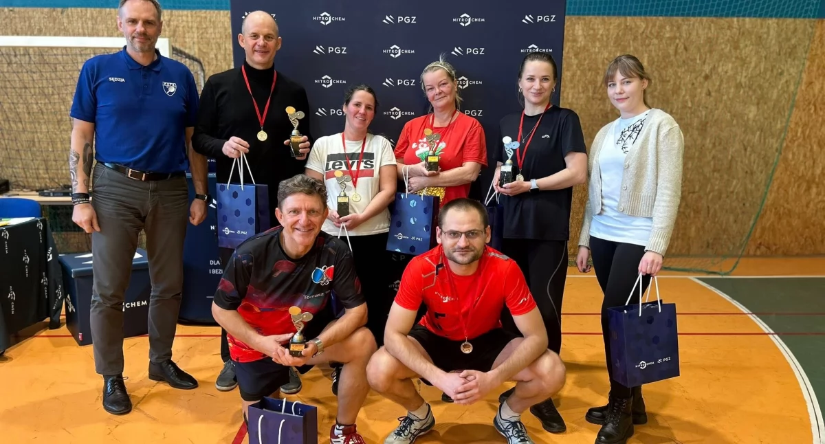 Nitrochem zagrał po raz piąty. Tenis stołowy dla Karolewa