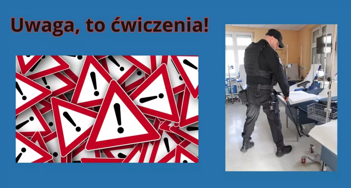 Włocławek: ćwiczenia ewakuacji w Zakładzie Radioterapii
