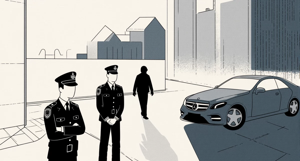 Nocna akcja w Fordonie: policja udaremniła kradzież mercedesa