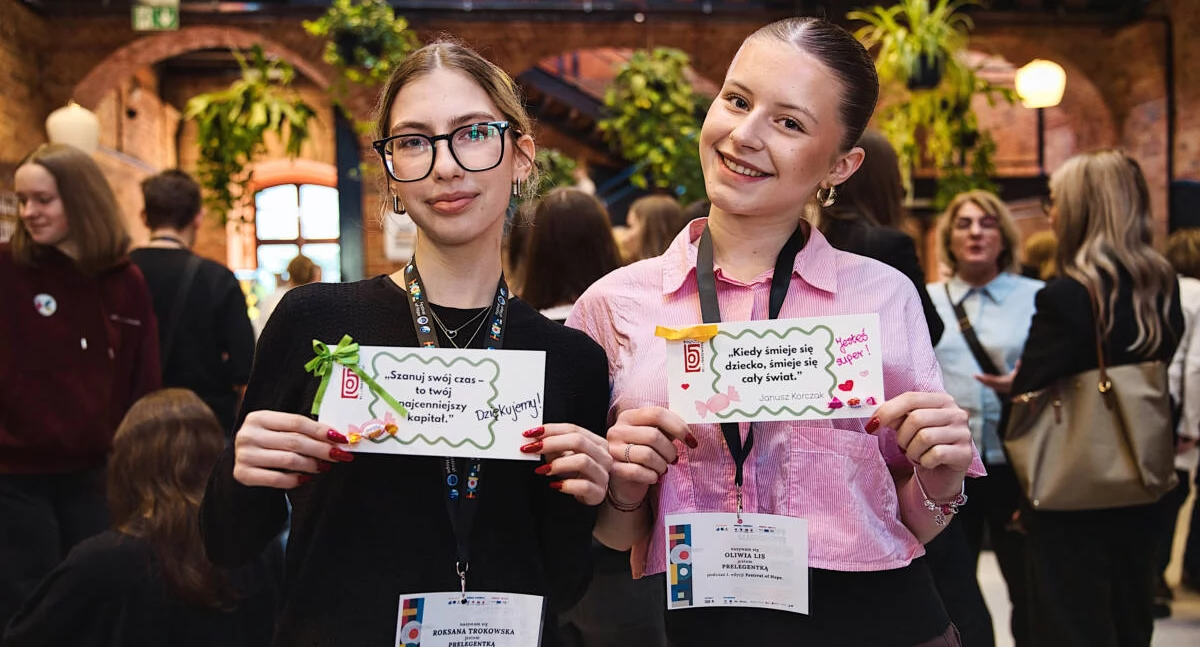 Festival of Hope w Młynach Rothera. Uczniowie działają dla innych