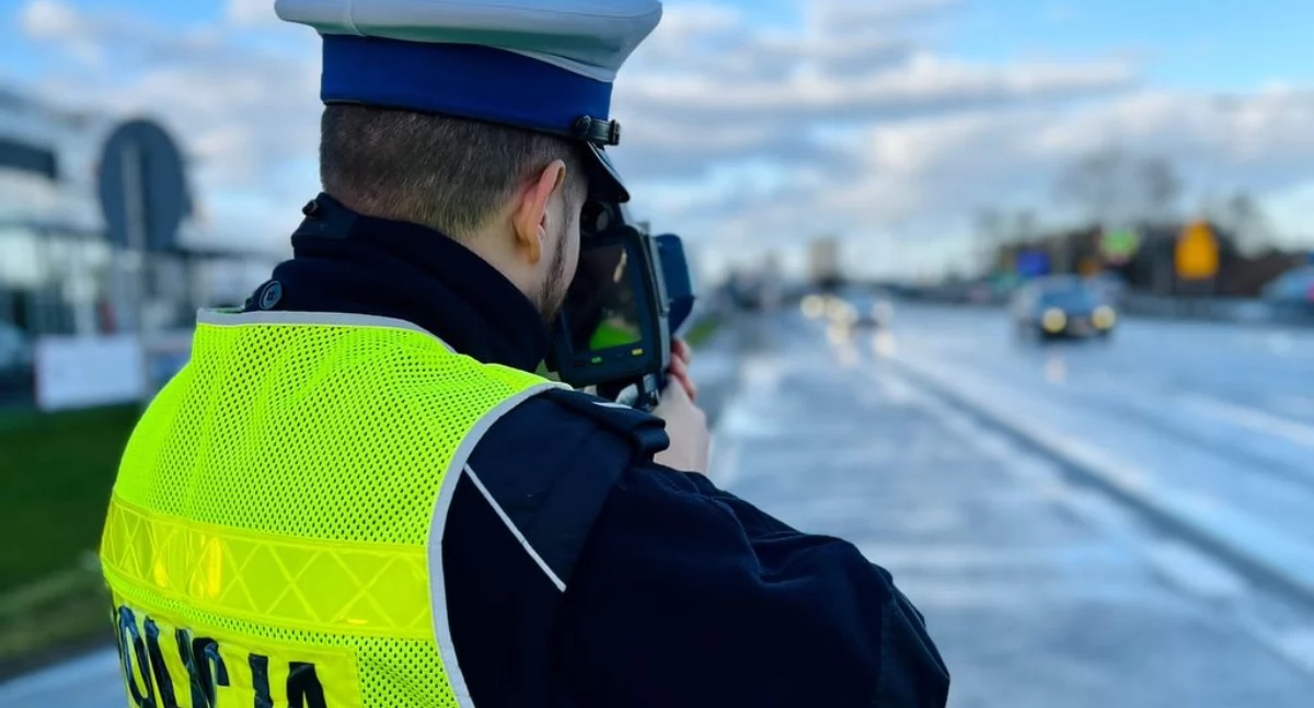 DK 10 w powiecie bydgoskim. 44 kierowców za prędkość