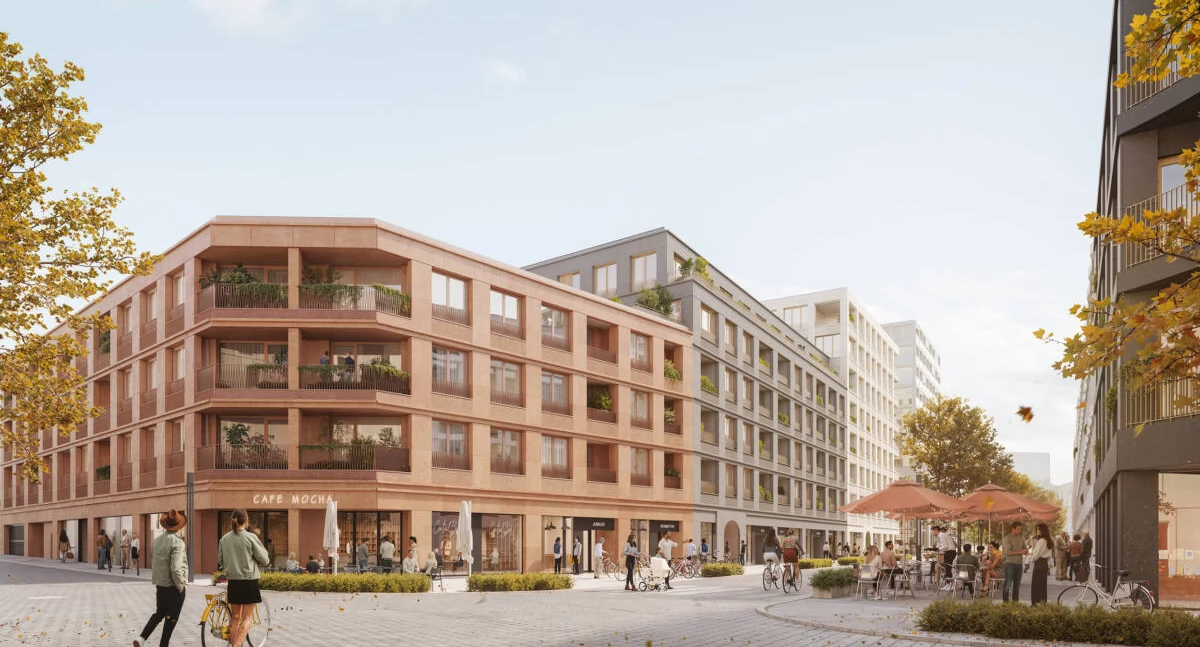 Nowy Port II przy Nad Portem. 202 mieszkania i zielone dachy