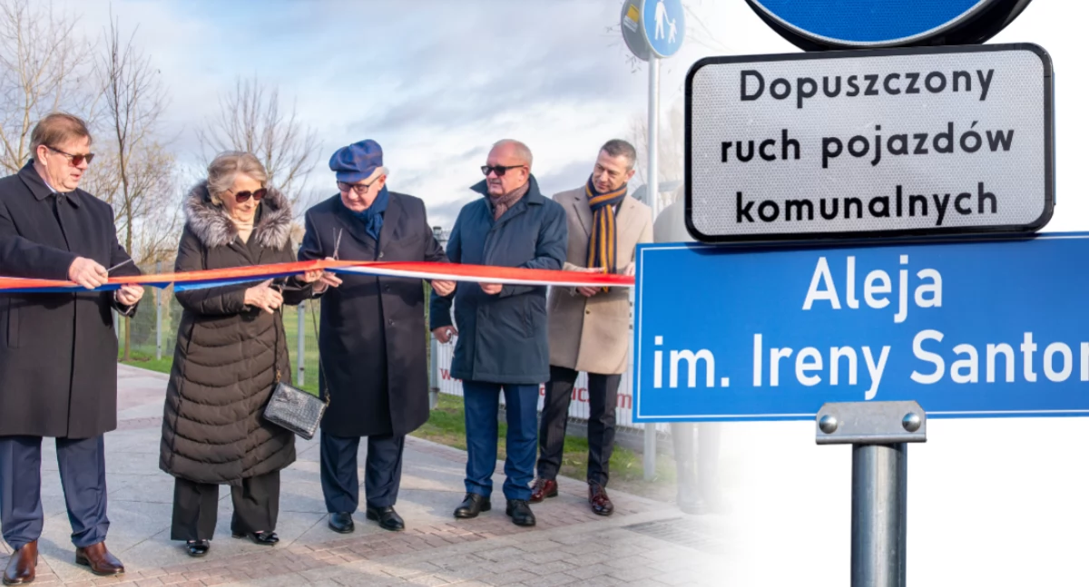 Solec Kujawski otworzył Aleję Ireny Santor