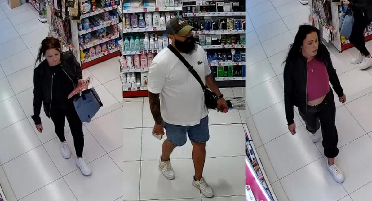 Kradzieże w drogeriach. Policja z Wyżyn szuka tych osób