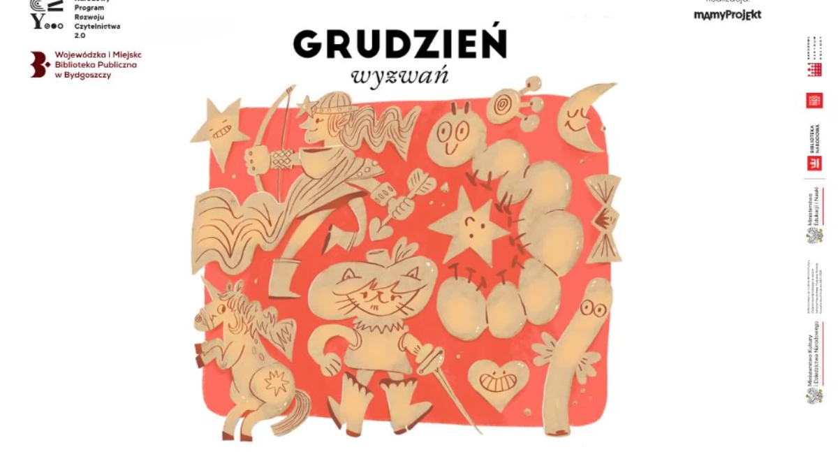 Grudniowe wyzwania Biblioteki Bydgoszcz. Trzy proste zadania