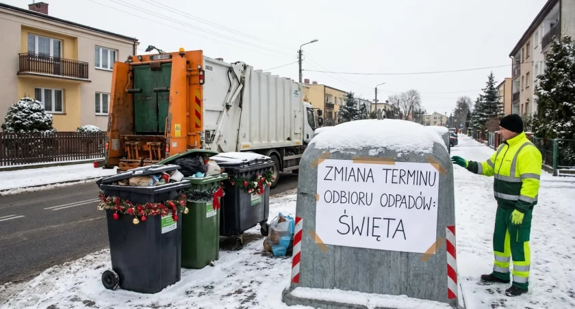 Żołędowo i Bożenkowo: śmieci wyjadą w sobotę 20 grudnia