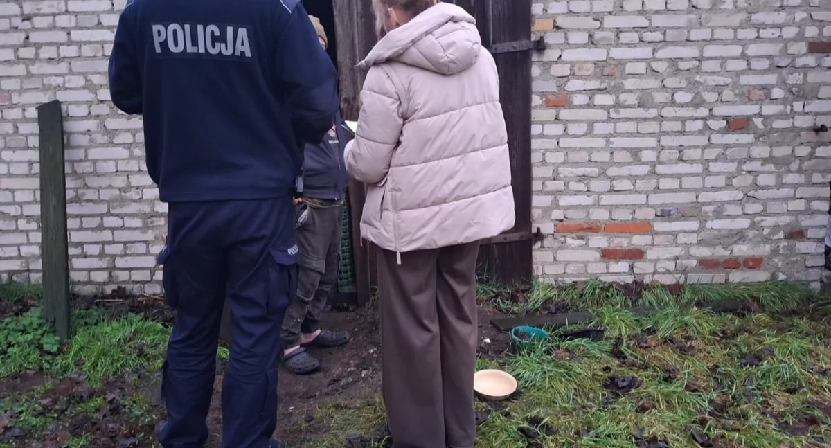 Zima w Nakle. Policja i CUS sprawdzają pustostany i działki