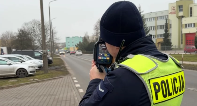 82 kierowców za szybko. Akcja „Prędkość” w powiecie bydgoskim