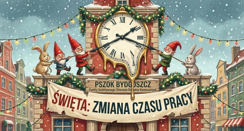 PSZOK w Bydgoszczy: świąteczne zamknięcia i zmiany odbioru