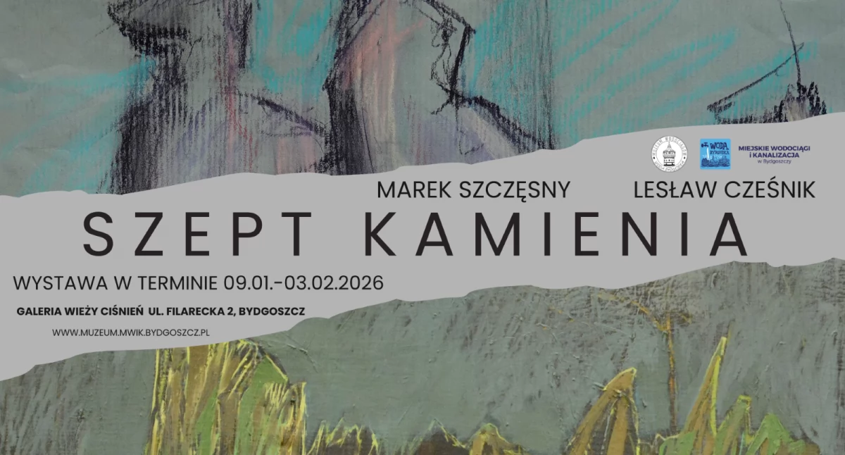 Szept Kamienia w Wieży Ciśnień. Wernisaż 9 stycznia