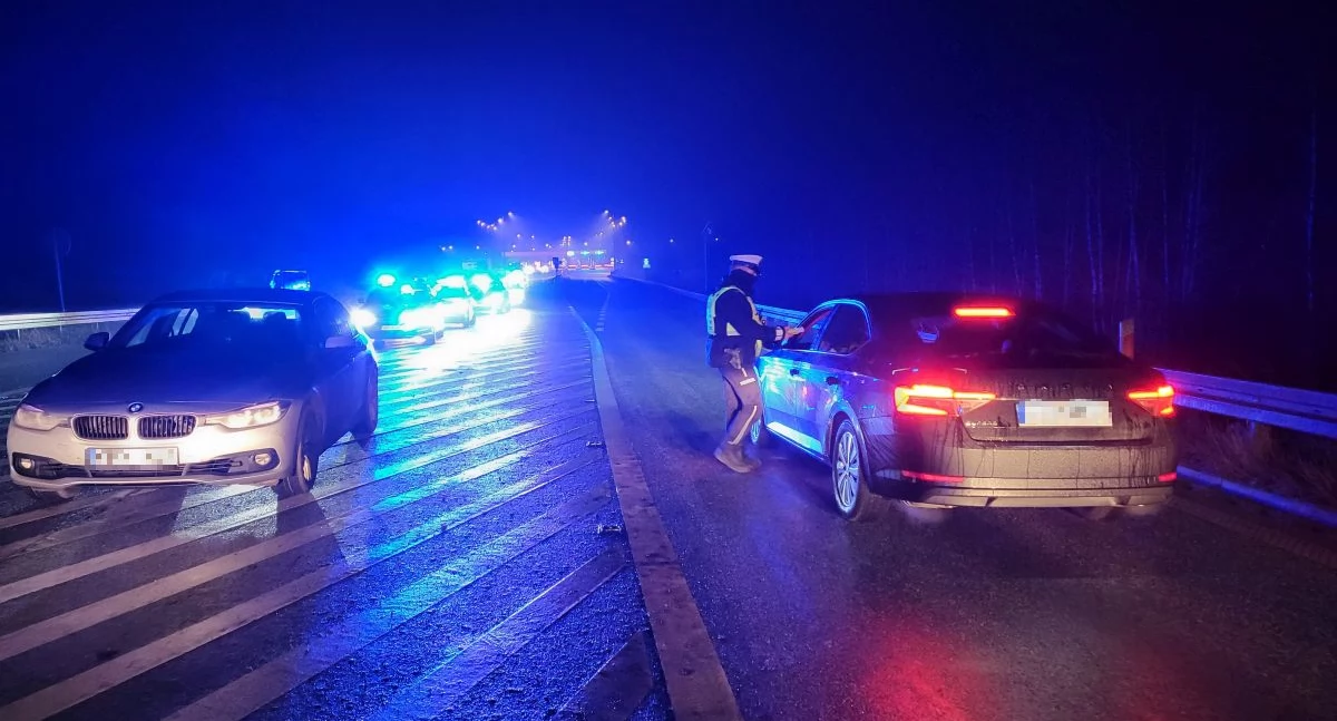 Trzeźwa autostrada na A1. 1740 kontroli, jeden pijany