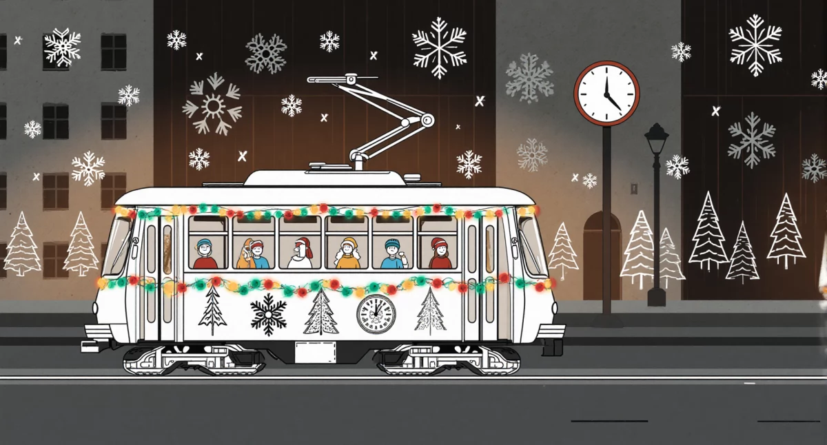 Ostatnie kursy mikołajkowego tramwaju. Gdzie go złapiesz?