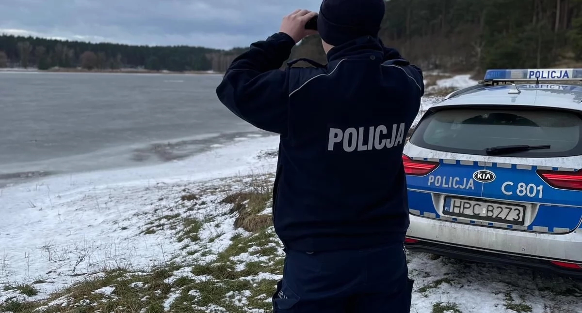 Nie wchodź na lód. Gopło, patrole i wspólne ćwiczenia