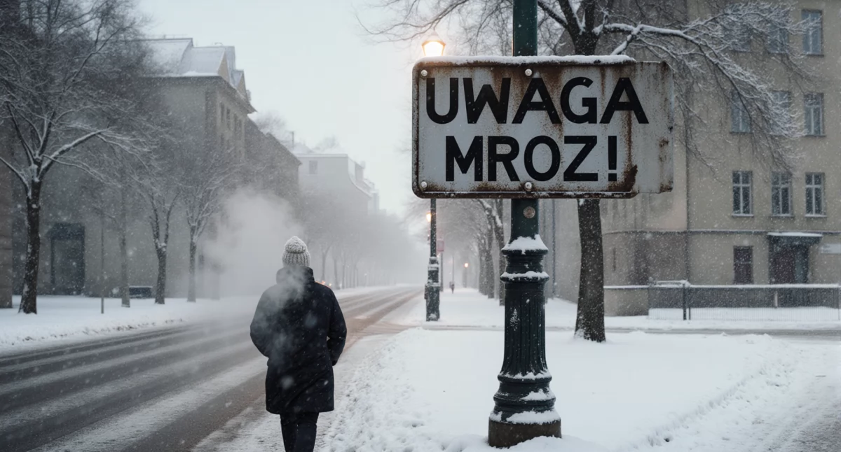 Ostrzeżenie meteorologiczne: w nocy do -16°C 