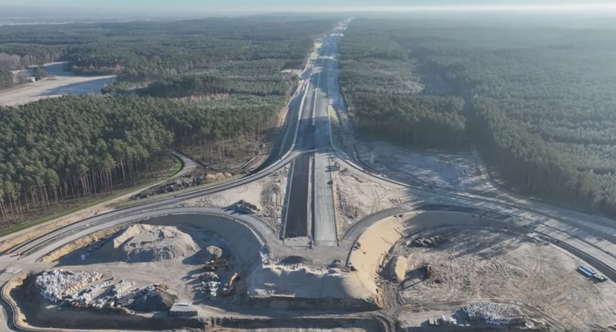 Trasa S10: zima zwalnia, prace trwają. Co gdzie już widać