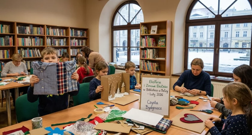 EkoFerie w Bibliotece u Bełzy: bezpłatne warsztaty w lutym