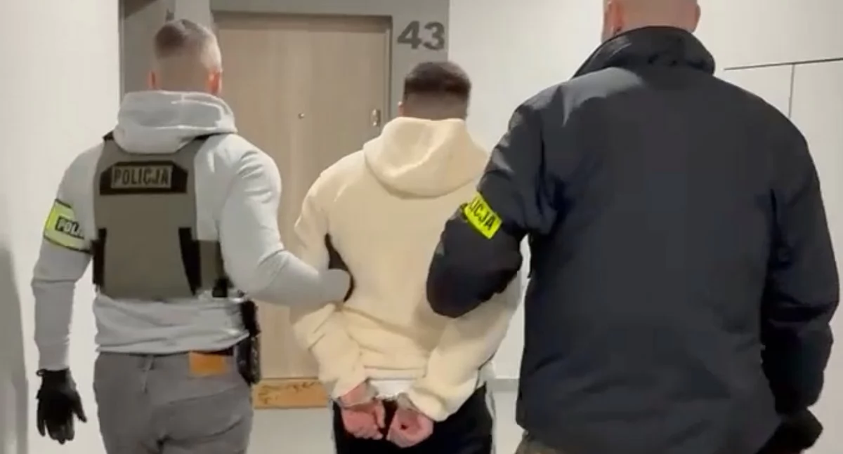 Bydgoscy policjanci dopadli poszukiwanego przez Interpol w Łodzi