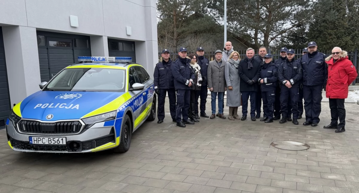 Nowy radiowóz w Niemczu. Skoda od Gminy Osielsko