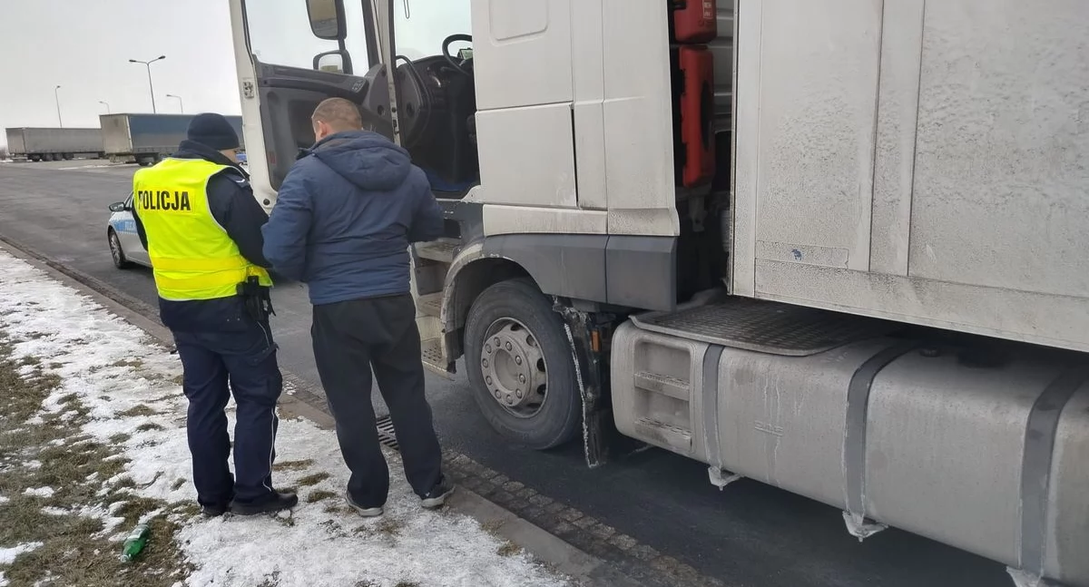 Wyścig słoni na A1: mandaty 1000 zł i 8 punktów w piątek