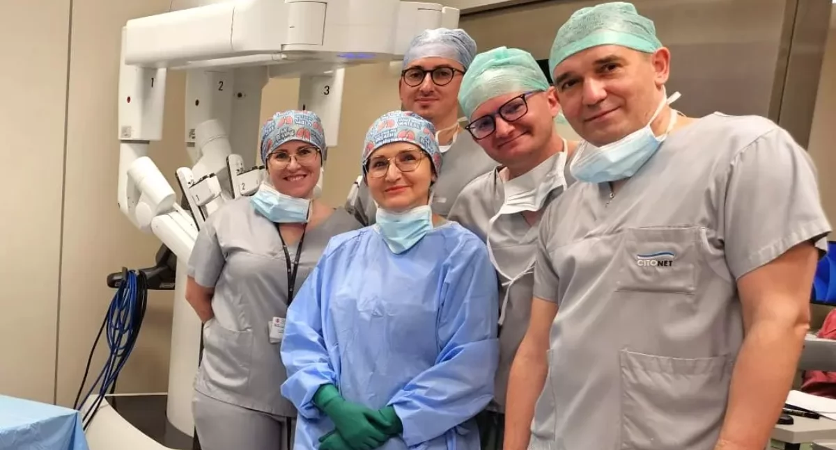 Operacje robotyczne w torakochirurgii: bi‑RATS w Bydgoszczy