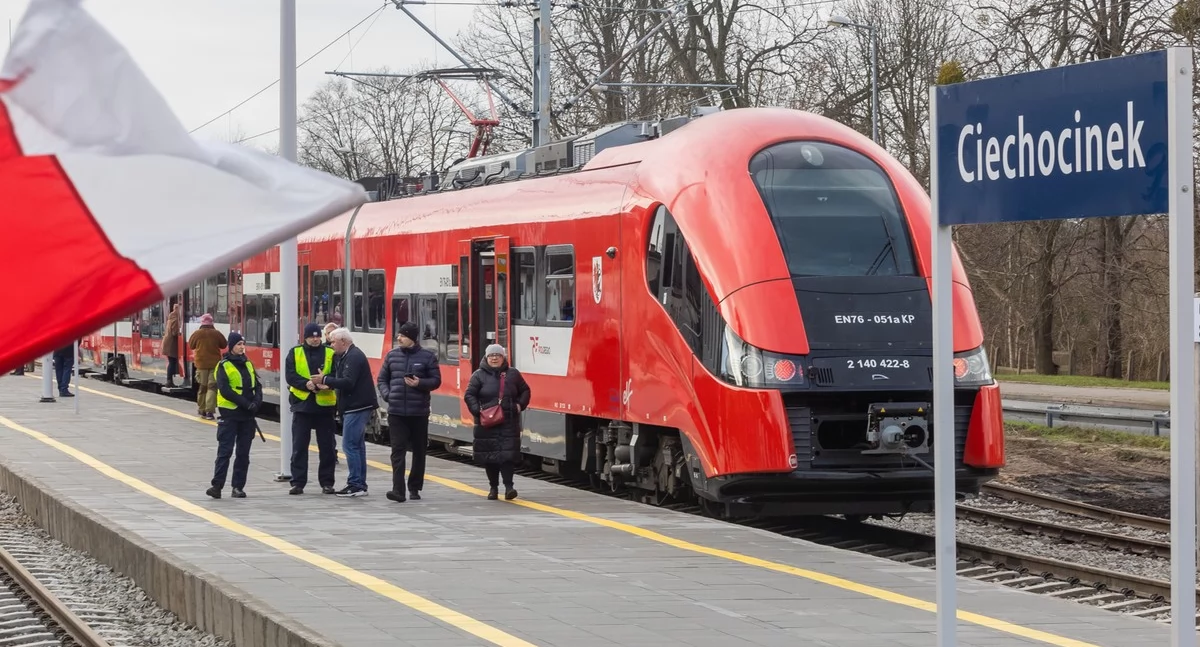 Bilety kolejowe do Ciechocinka za 1 zł, od 15 lutego seniorzy 4 zł