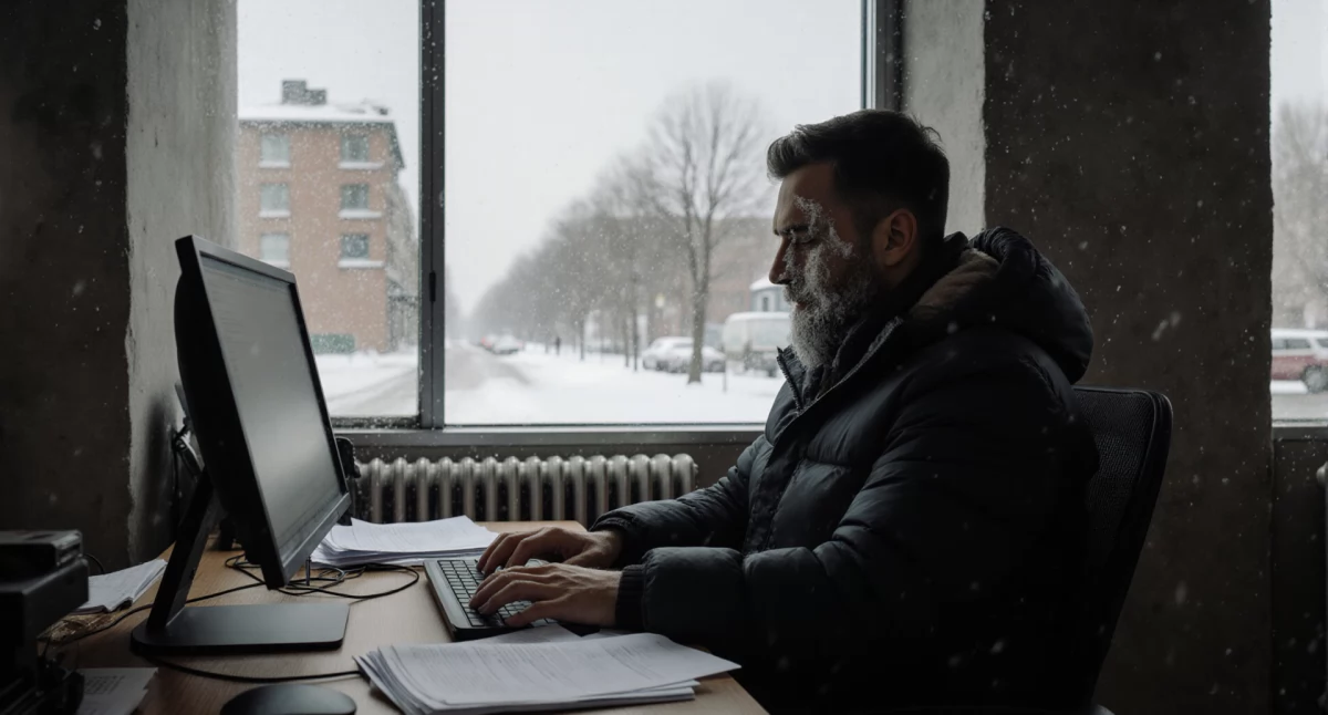 Zimno w pracy? PIP Bydgoszcz: dzwoń 22 626 43 67