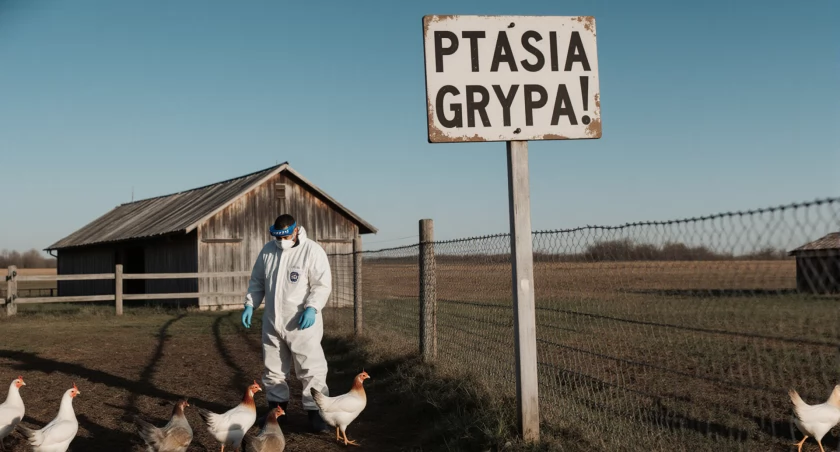 Wysoce zjadliwa grypa ptaków: strefa w gminie Sicienko