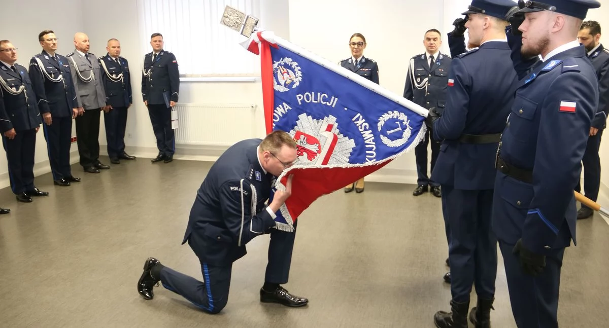 Powołanie komendanta policji w Aleksandrowie Kujawskim