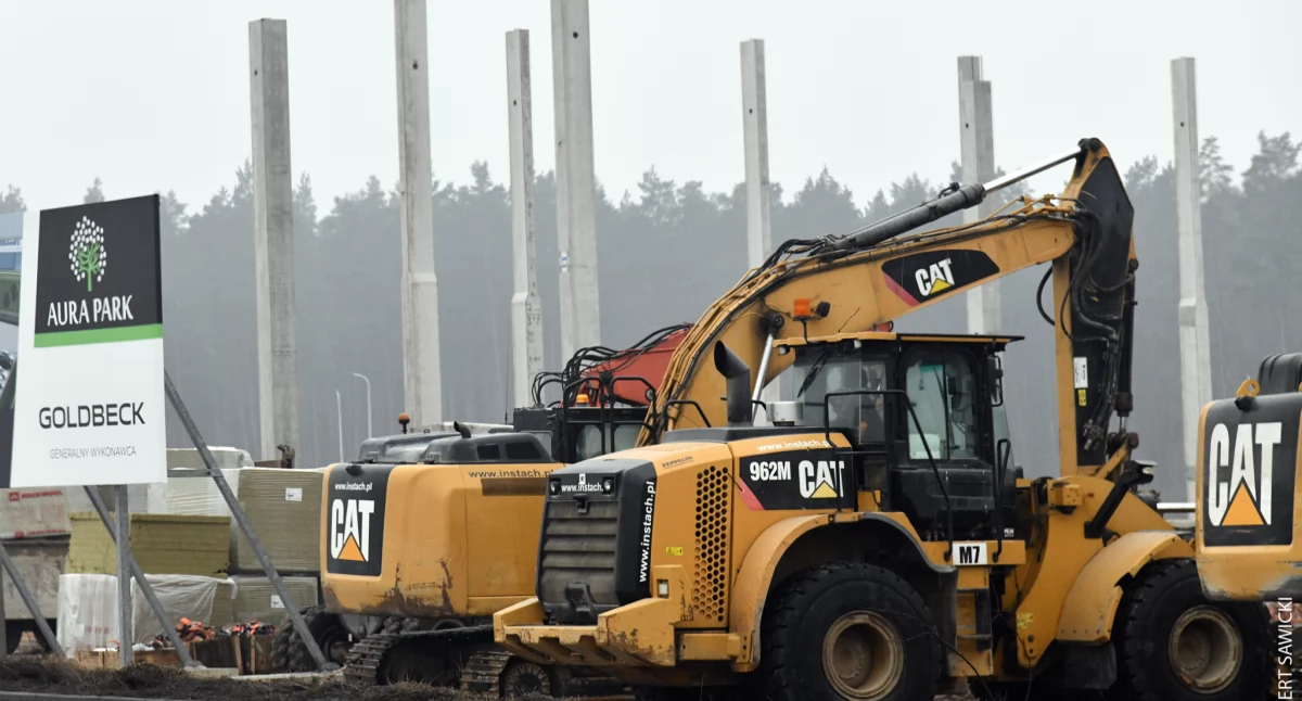 Centrum logistyczne TERG SA w BPPT rośnie przy Paciorkiewicza